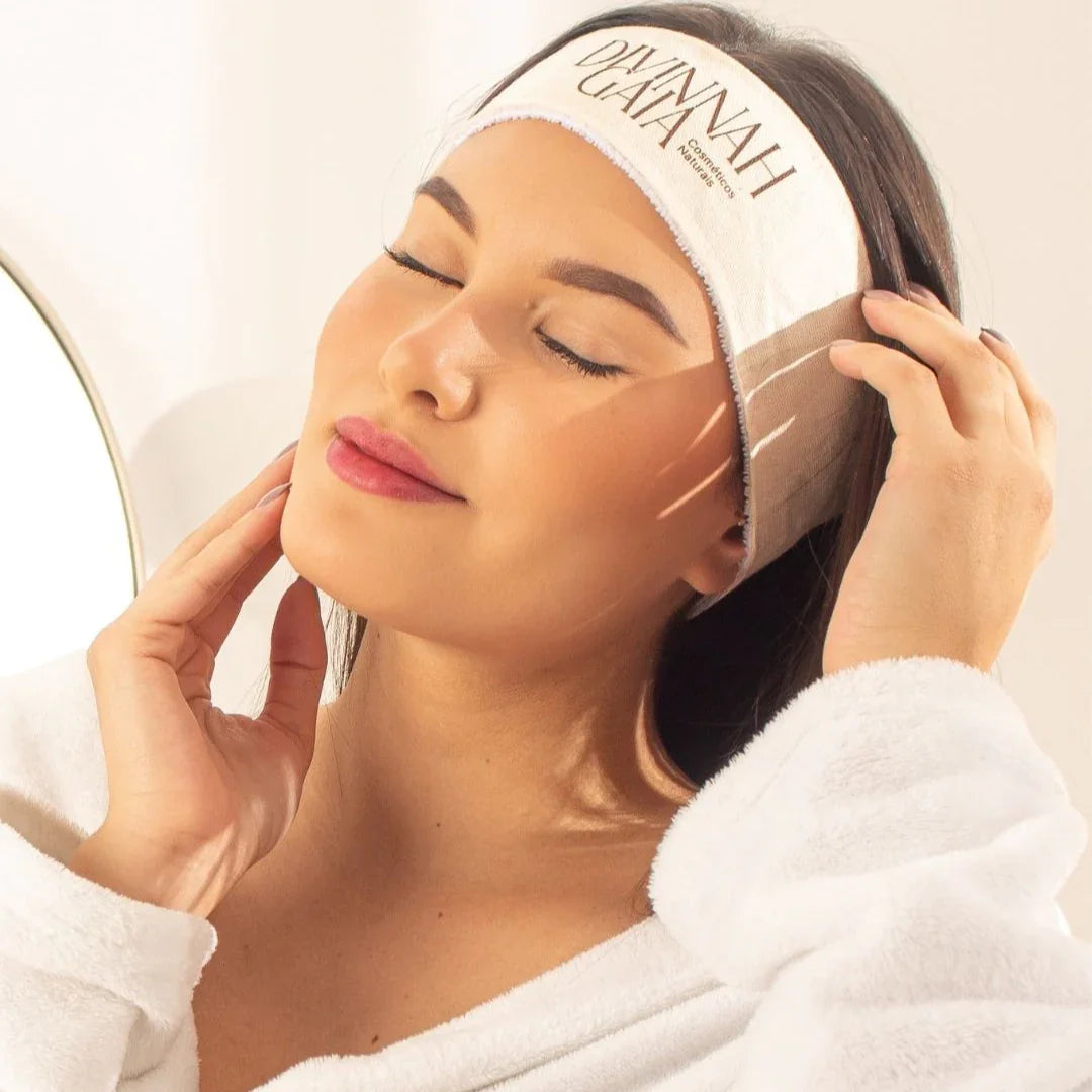 Faixa de cabelo para Skin Care
