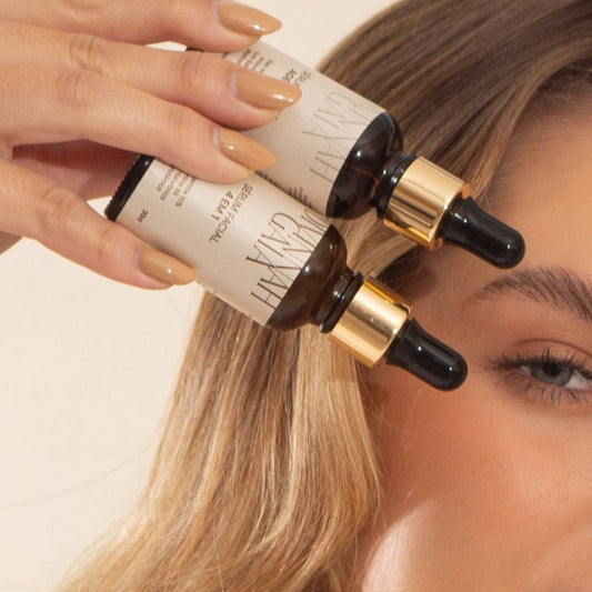 Sérum facial natural com antioxidantes da natureza