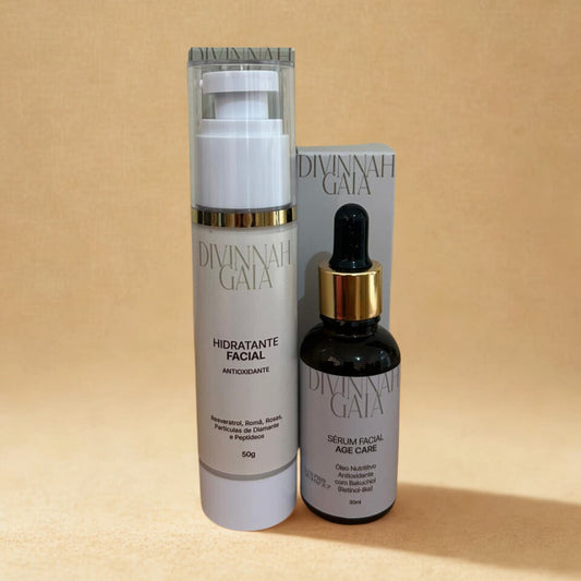 Kit Resveratrol, Peptídeos e Bakuchiol