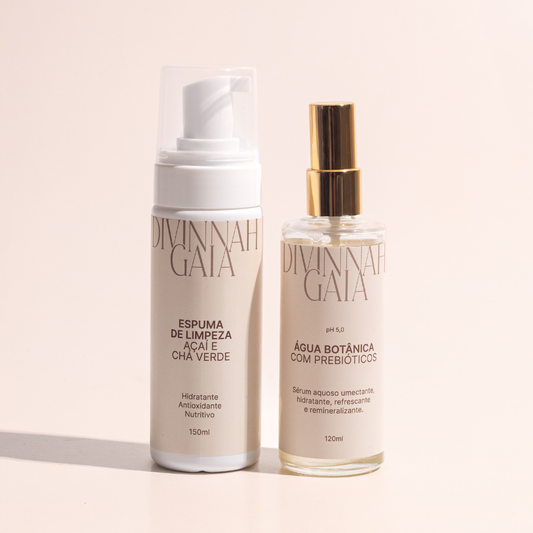 Kit Água Botânica + Espuma de Limpeza