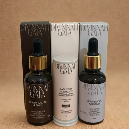 Kit Dupla de séruns + Base em stick