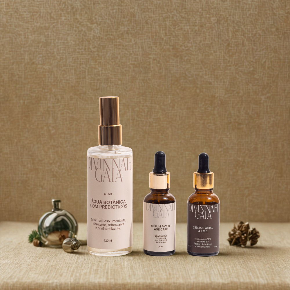 Kit Água Botânica + Dupla de Séruns