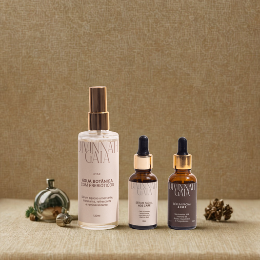 Kit Água Botânica + Dupla de Séruns