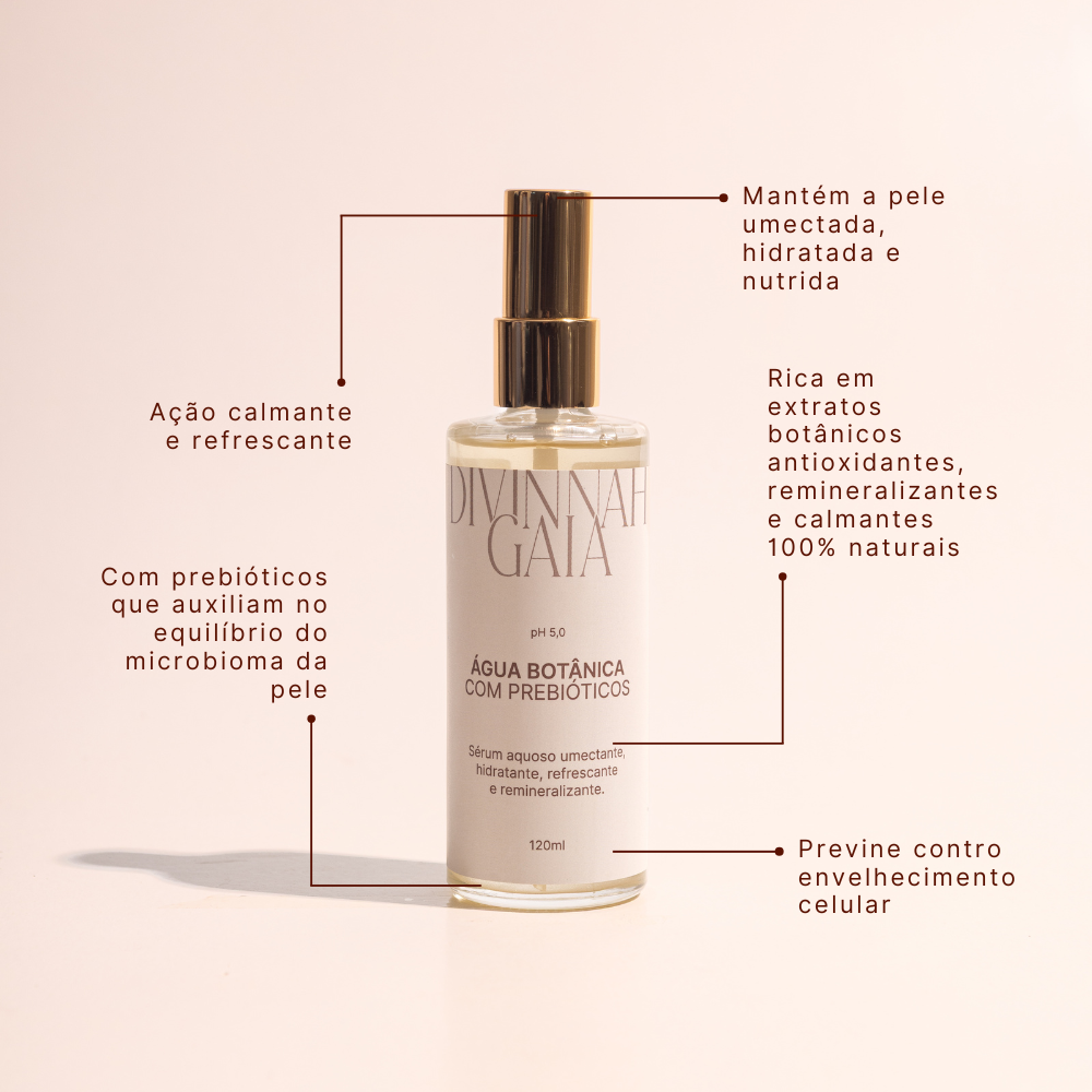 Kit Água Botânica + Espuma de Limpeza facial + Sérum 4 em 1