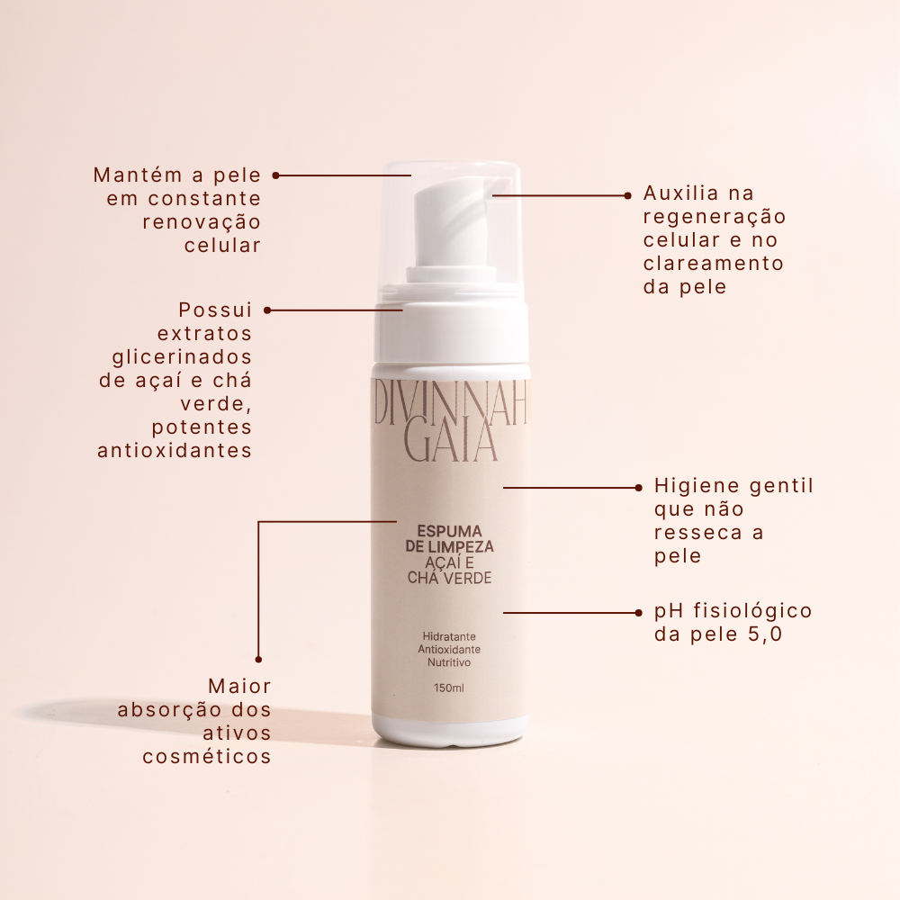 Kit Água Botânica + Espuma de Limpeza + Sérum Age Care