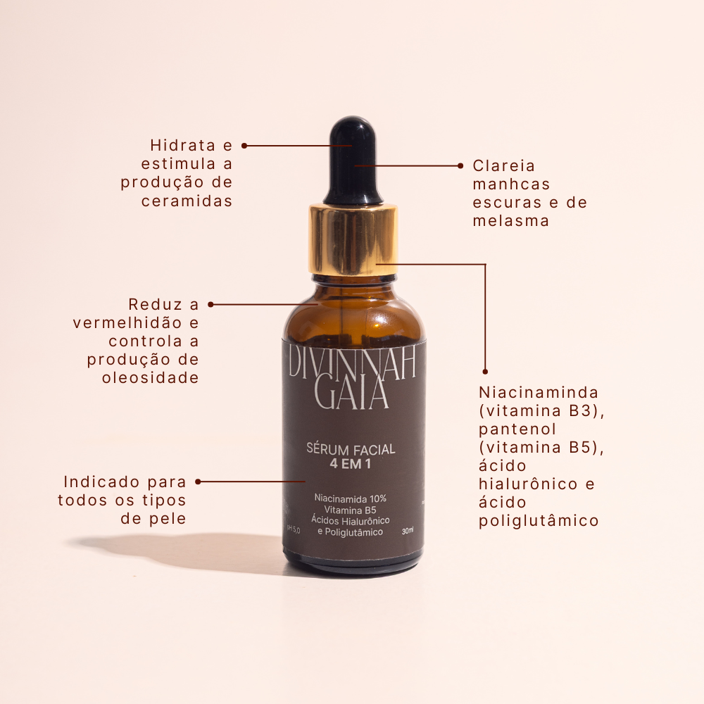 Kit Água Botânica + Espuma de Limpeza facial + Sérum 4 em 1