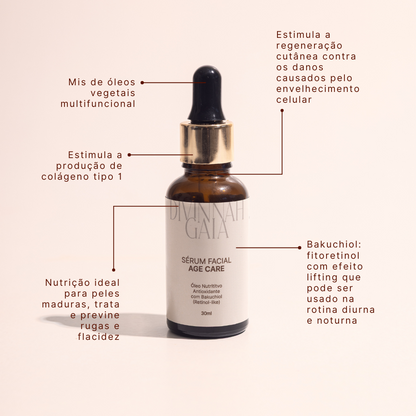 Sérum Facial Age Care com Bakuchiol Retinol-like 30ml