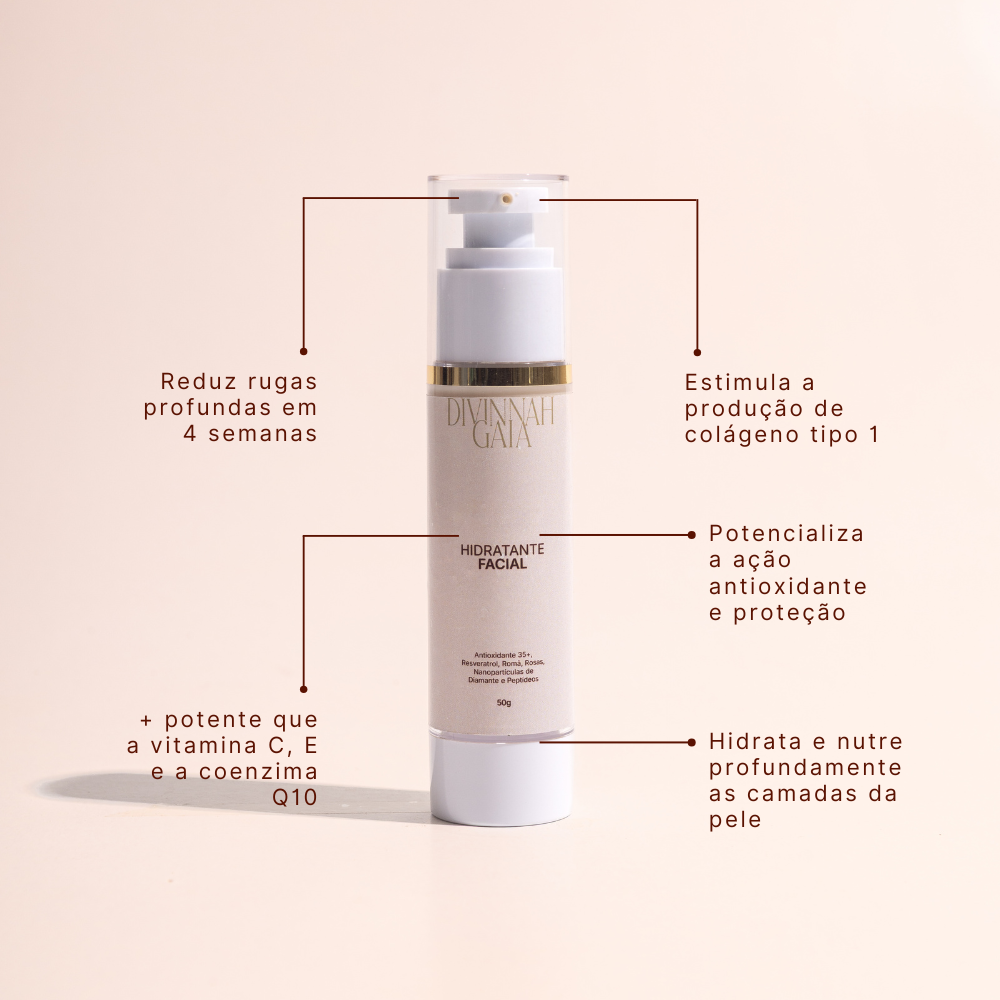 Trio Tratamento Skincare Anti manchas, rugas e flacidez