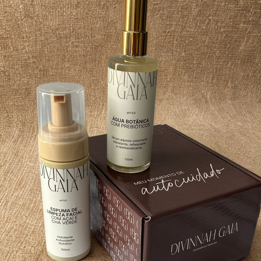 Kit Água Botânica + Espuma de Limpeza