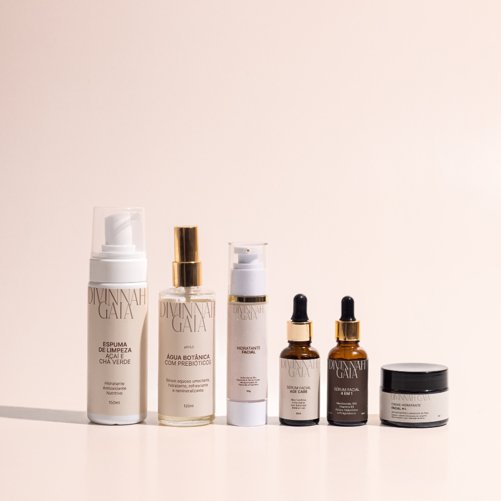 KIT COMPLETO SKINCARE DIA E NOITE