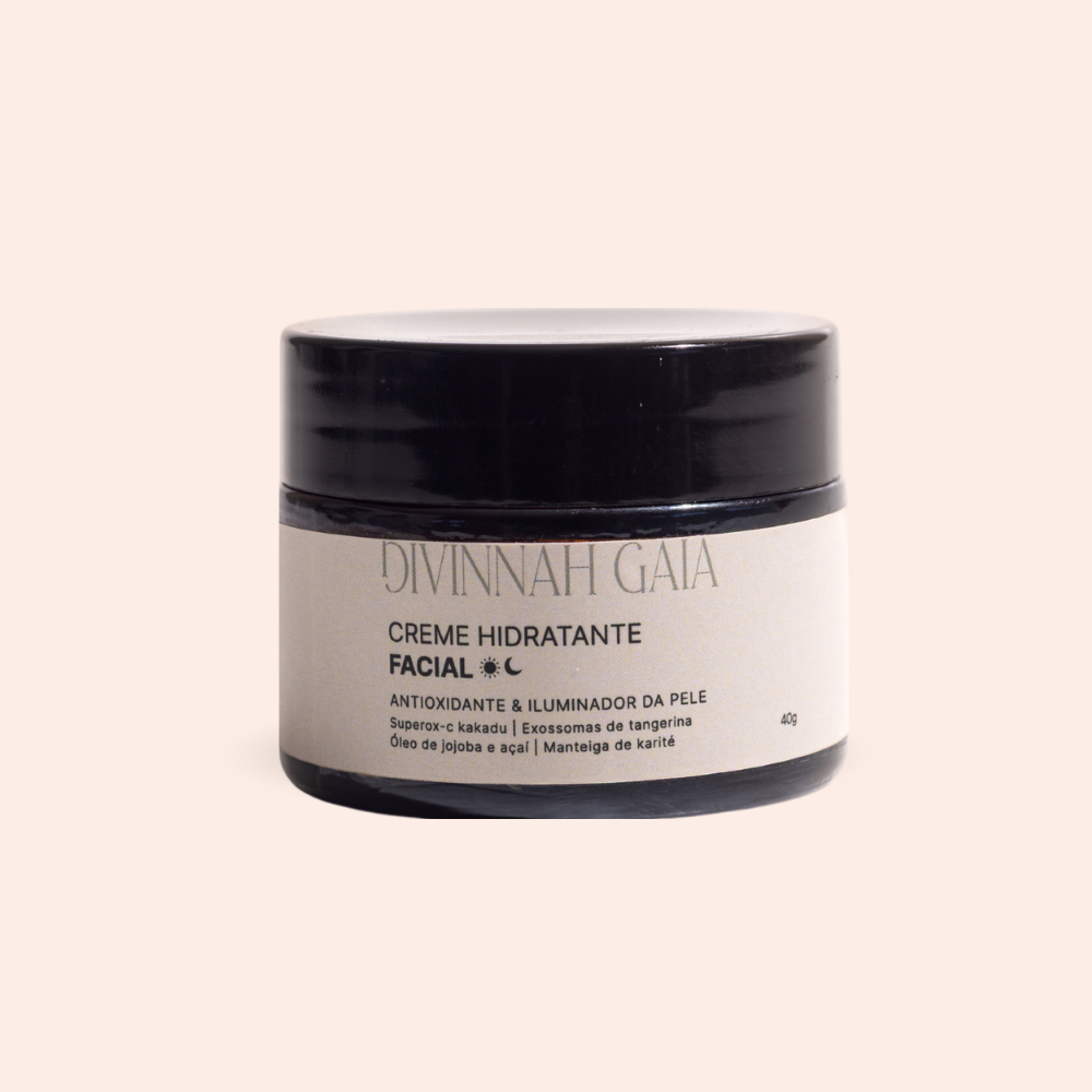 Creme Hidratante Facial com Exossomos e Kakadu | Divinnah Gaia