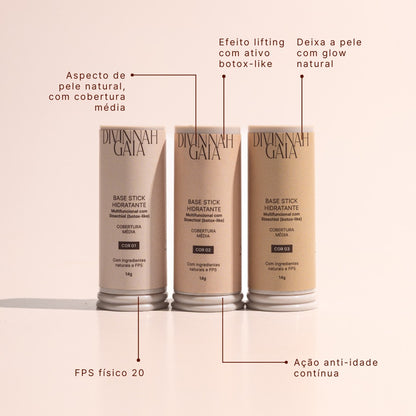 Kit Cleasing Oil + Base Multifuncional em Stick