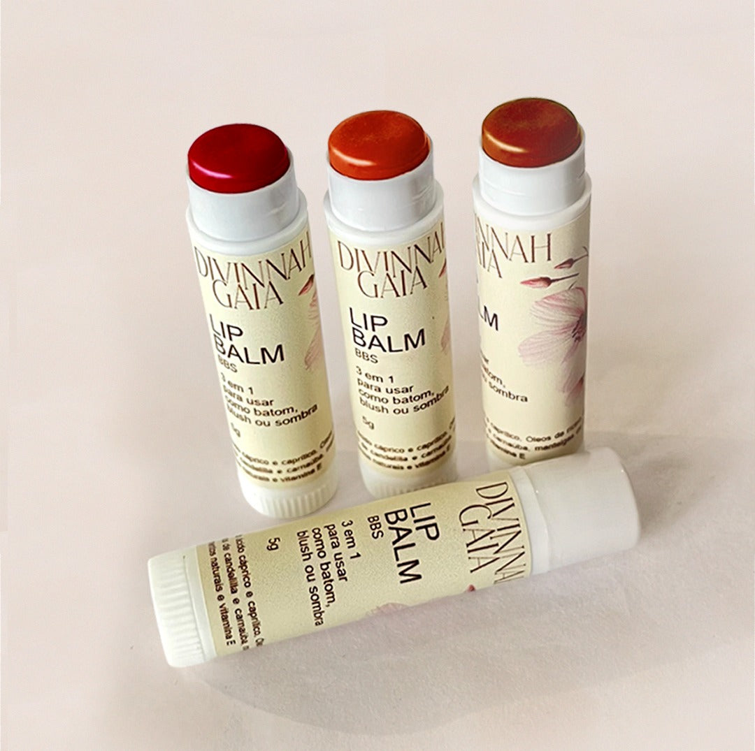 Kit Cleansing oil + Lip balm com cor (BBS)