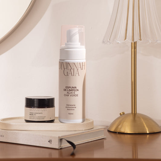 Kit Hidratante Facial Kakadu + Espuma de Limpeza